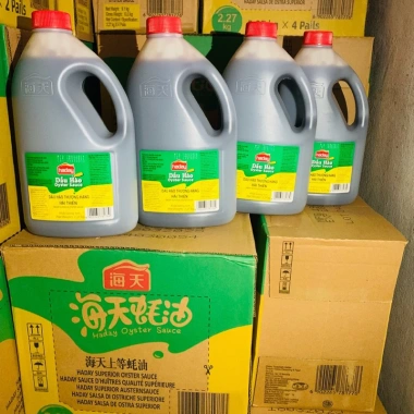 SALE SIÊU KHỦNG Dầu Hào Thượng Hạng Hải Thiên 2,27kg Giá Rẻ Nhất Nhập Khẩu Chính Ngạch 2 SALE SIÊU KHỦNG Dầu Hào Thượng Hạng Hải Thiên 2,27kg Giá Rẻ Nhất Nhập Khẩu Chính Ngạch 2