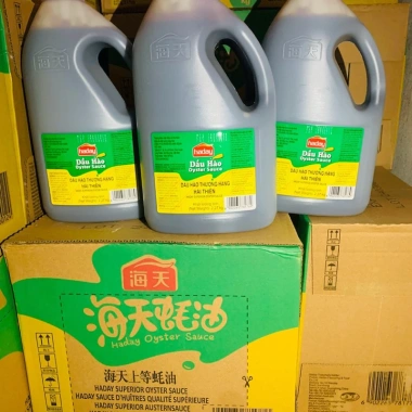 SALE SIÊU KHỦNG Dầu Hào Thượng Hạng Hải Thiên 2,27kg Giá Rẻ Nhất Nhập Khẩu Chính Ngạch 3 SALE SIÊU KHỦNG Dầu Hào Thượng Hạng Hải Thiên 2,27kg Giá Rẻ Nhất Nhập Khẩu Chính Ngạch 3