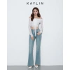 SALE SỐC Áo Croptop Kaylin lưới trễ vai tay dài nơ, thun gợi cảm - 207.000 VNĐ 4