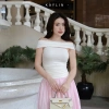 SALE SỐC Áo Kaylin nhúng eo phối dây cotton lụa mát mẻ - Sang trọng, giá 146k 4