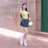 [SALE SỐC] Áo ống Kaylin cúp ngực nơ xinh, thun lụa co giãn mát mẻ - 137k 2