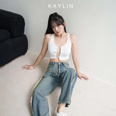 [SALE SỐC] Áo thun Kaylin ba lỗ phối dây N1.948 - Giá 134k, chất thoáng, trẻ trung 6