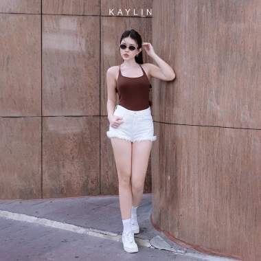 SALE SỐC Bodysuit Kaylin đan dây nơ, thun cotton co giãn ôm form gợi cảm - 164k 6