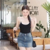 [SALE SỐC] Bodysuit Kaylin hai dây viền thun co giãn - Đi biển, tiệc, giá 158k 4