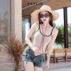 [SALE SỐC] Bodysuit Kaylin hai dây viền thun co giãn - Đi biển, tiệc, giá 158k 7