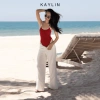 [SALE SỐC] Bodysuit Kaylin hai dây viền thun co giãn - Đi biển, tiệc, giá 158k 9