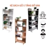 Sale sốc kệ sách lắp ghép đa năng 5 tầng - Kệ góc tường, giá chỉ 40.000đ 4