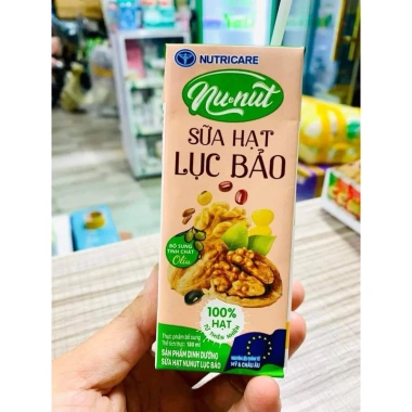 Sale Sốc Sữa Hạt Lục Bảo Nu_nut 1t 48h 180ml - Giá 209.000đ cho cả gia đình