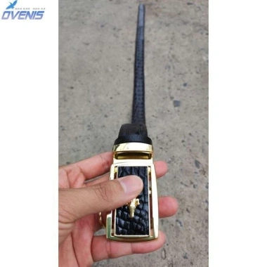 Sale Sốc Thắt Lưng Cá Sấu Gù Đẹp TS106V Mặt Vàng Giá Ưu Đãi 628k