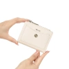 Sale Tết 175k - Ví Đựng Tiền Mini VENOS Luna Nữ Da Saffiano PU Premium Gập Đôi 2