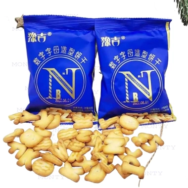 Sale Tết 50% Combo 500g Bánh Quy Chữ Số và Lúa Mạch Giòn Thơm Ngon - Chỉ 22.000 VND 2