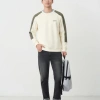 SALE TẾT Áo Nỉ Nam Ấm Áp S-WARM 5S Tay Raglan Phối Màu Trẻ Trung - Giá 269k 6