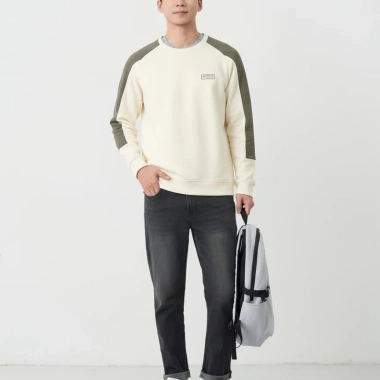 SALE TẾT Áo Nỉ Nam Ấm Áp S-WARM 5S Tay Raglan Phối Màu Trẻ Trung - Giá 269k 6
