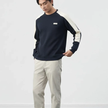 SALE TẾT Áo Nỉ Nam Ấm Áp S-WARM 5S Tay Raglan Phối Màu Trẻ Trung - Giá 269k 7