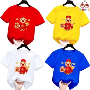 Sale Tết Áo Thun Trẻ Em Thần Tài Cầm Thoải Vàng Túi Vàng 6-30kg Giá Ưu Đãi 100.333đ 4