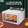Sale Tết Máy Sấy Dehydrato Inox 304 6‑8‑12 Tầng - Sấy Hoa Quả Thực Phẩm Giá 1,399,000