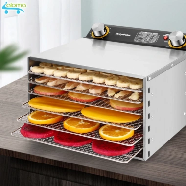 Sale Tết Máy Sấy Dehydrato Inox 304 6‑8‑12 Tầng - Sấy Hoa Quả Thực Phẩm Giá 1,399,000 2