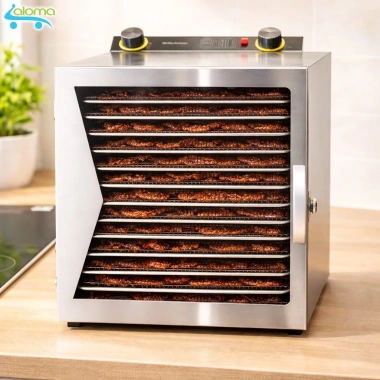 Sale Tết Máy Sấy Dehydrato Inox 304 6‑8‑12 Tầng - Sấy Hoa Quả Thực Phẩm Giá 1,399,000 4