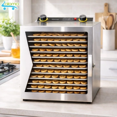 Sale Tết Máy Sấy Dehydrato Inox 304 6‑8‑12 Tầng - Sấy Hoa Quả Thực Phẩm Giá 1,399,000 5