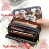 Sale Ví Nữ Dài Cầm Tay Đựng Điện Thoại Nhiều Ngăn, Ngăn Thẻ Tiện Lợi Giá 285k 2