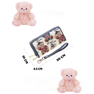 Sale Ví Nữ Dài Cầm Tay Đựng Điện Thoại Nhiều Ngăn, Ngăn Thẻ Tiện Lợi Giá 285k 3