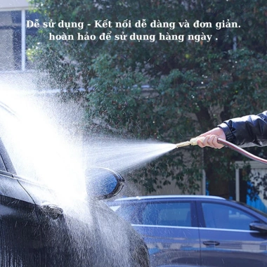 [SALE] Vòi xịt đa năng tưới cây rửa xe, tặng 1 vòi 2 đầu nối, giá chỉ 45.000₫ 4