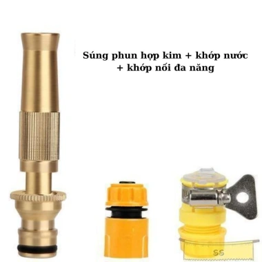 [SALE] Vòi xịt đa năng tưới cây rửa xe, tặng 1 vòi 2 đầu nối, giá chỉ 45.000₫ 8