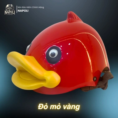 SALE XẢ KHO Mũ Bảo Hiểm Napoli Em Bé CHÍNH HÃNG 1/2 Vịt Cute FREESHIP 90K 10