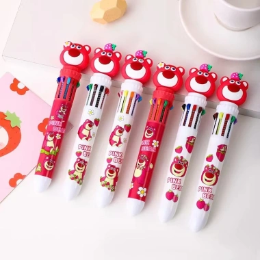 Sale Xuyên Tết Bút Viết Bấm 10 Màu Mực Tiện Lợi – Cute Peach, Phù Hợp Bullet Journal, 11.999₫ 6