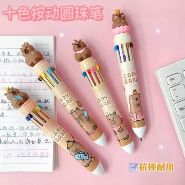 Sale Xuyên Tết Bút Viết Bấm 10 Màu Mực Tiện Lợi – Cute Peach, Phù Hợp Bullet Journal, 11.999₫ 7