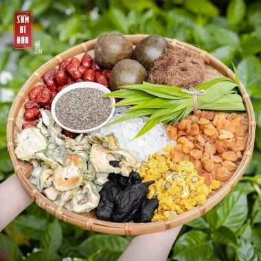 Sâm bí đao hạt chia 400g - Set trà 12 vị thanh lọc cơ thể, giảm cân, đẹp da - Giá chỉ 90.000₫
