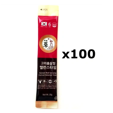 Sâm đỏ Hàn Quốc 6 năm RED GINSENG 10g - Cân bằng thời gian, giảm 454k, 50 viên 3