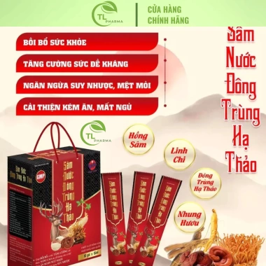 Sâm Đông Trùng Hạ Thảo Vạn Tam – Tăng đề kháng, ăn ngon, ngủ sâu – 85.200đ