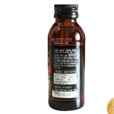 Sâm Hoàng Diệu hồng sâm & đông trùng Dongnam 10 chai 100ml - Tăng đề kháng, giảm mệt - 77.999đ