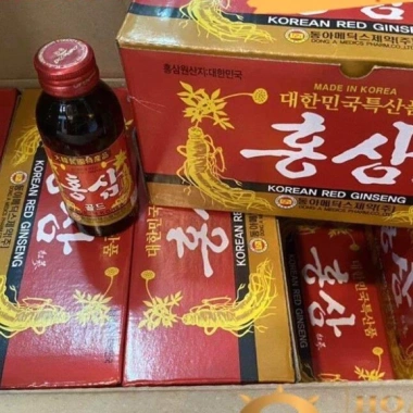 Sâm Hoàng Diệu mẫu 2 – Nước Hồng Sâm, Đông Trùng, Nhung Hươu, 10 chai 100ml 79.999đ