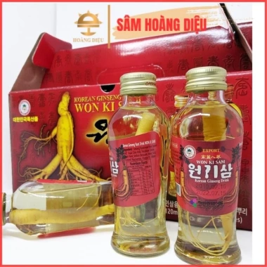 Sâm Hoàng Diệu WonKiSam Nước Hồng Nhân Sâm 10 chai 120ml Giá ưu đãi 369.999 VND 3
