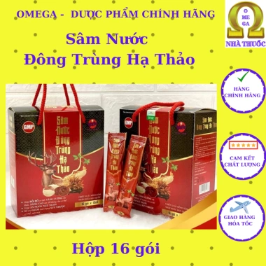 Sâm Nước Đông Trùng Hạ Thảo HSD 2.028 - Bồi bổ cơ thể, tăng sức khỏe, hỗ trợ ăn ngủ ngon, chỉ 90k