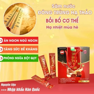 Sâm Nước Đông Trùng Hạ Thảo HSD 2.028 - Bồi bổ cơ thể, tăng sức khỏe, hỗ trợ ăn ngủ ngon, chỉ 90k 4 Sâm Nước Đông Trùng Hạ Thảo HSD 2.028 - Bồi bổ cơ thể, tăng sức khỏe, hỗ trợ ăn ngủ ngon, chỉ 90k 4