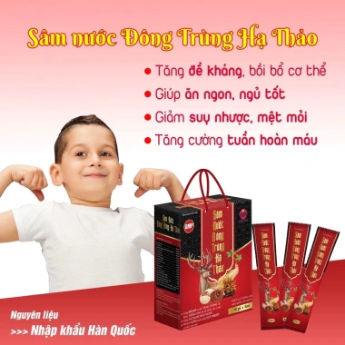 Sâm Nước Đông Trùng Hạ Thảo HSD 2.028 - Bồi bổ cơ thể, tăng sức khỏe, hỗ trợ ăn ngủ ngon, chỉ 90k 5 Sâm Nước Đông Trùng Hạ Thảo HSD 2.028 - Bồi bổ cơ thể, tăng sức khỏe, hỗ trợ ăn ngủ ngon, chỉ 90k 5