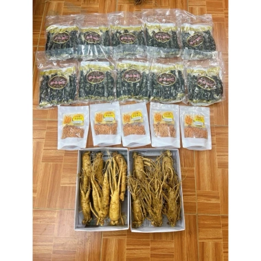 Sâm Tẩm Mật Ong Nguyên Củ Hàn Quốc 6 Năm Tuổi 1kg (14-20 củ) - Bồi Bổ Sức Khỏe, Giá 899k