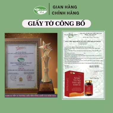 Sâm Tố Nữ Xanh 4 lọ 60 viên – Tăng Collagen, Hỗ Trợ Khô Hạn, Giá 170.000₫