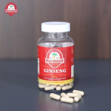 Sâm Viên Baumann Wisconsin Mỹ 100% American Ginseng 130 viên giảm tới 799.000đ