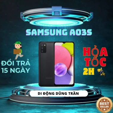 Samsung A03s 1 Sim Nguyên Zin Máy Đẹp, Ram 3/32GB, Pin 5.000mAh, Cực Trâu, Giá 1.6 Triệu Samsung A03s 1 Sim Nguyên Zin Máy Đẹp, Ram 3/32GB, Pin 5.000mAh, Cực Trâu, Giá 1.6 Triệu