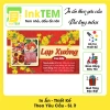 Sẵn 15 tem in nhãn dán sữa chống nước InkTEM Decan 10x6cm - Lạp xưởng Tết, chỉ 27.000 VND 2