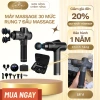 Sẵn hàng Máy Massage EM009/EM8.198 30 mức rung, 7 đầu chuyên sâu, LCD cảm ứng, pin 8h - Giá chỉ 769.000₫