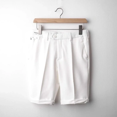 Sẵn hàng Quần short tây nam vải chéo co giãn nhẹ, phù hợp học sinh sinh viên công sở - 109k