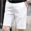 Sẵn hàng Quần short tây nam vải chéo co giãn nhẹ, phù hợp học sinh sinh viên công sở - 109k 7
