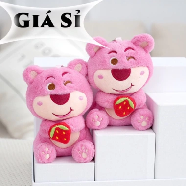 Sẵn hàng sll: Gấu bông sỉ 5/10 mẫu gấu dâu, Melody, Kittty, Loopy - Giá ưu đãi 195k cho bé