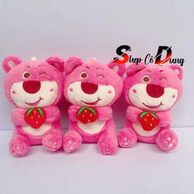 Sẵn hàng sll: Gấu bông sỉ 5/10 mẫu gấu dâu, Melody, Kittty, Loopy - Giá ưu đãi 195k cho bé