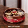 [Sẵn] Khay gỗ nắp hươu xoay 360 - Hộp mứt Tết Trung Hoa hươu vàng cao cấp 2.026 10
